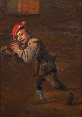 Niederländischer Maler des 17./18. Jahrhundert ''Flötenspieler'' - фото 1