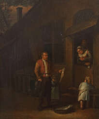 Maler des 17./18. Jahrhundert ''Fischverkäufer''