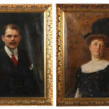 Maler des 19./20. Jahrhundert Paar Portraits - Foto 1