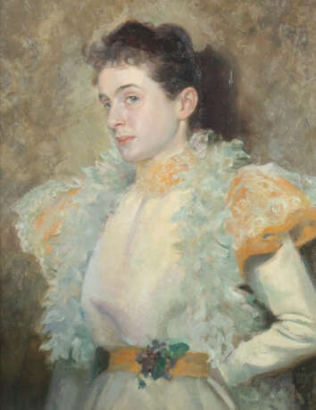 Maler des 19./20. Jahrhundert ''Damenportrait'' - Foto 1