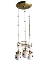 VERKAUFT Lamp Chandelier Kolo Moser VERKAUFT Lamp Chandelier Kolo Moser