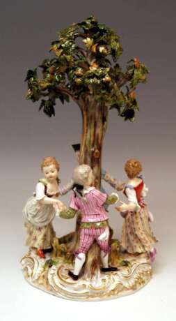 SOLD Meissen Figurines Children Porzellanmanufaktur Meissen Porzellan Rokokko Deutschland 1850 - Foto 1