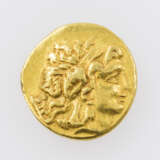 Königreich Makedonien / Gold - Goldstater 88-86 v.Chr. / Tomis, Mithridates VI., Avers: Kopf Alexander III. n.r., - Foto 1