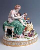 SOLD Meissen Figurine Group 1850 SOLD Meissen Figurine Group 1850