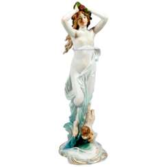 SOLD  Meissen Figurine Birth of Venus