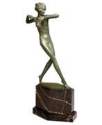 Joseph Lorenzl. Viennese Art Deco Bronze Dancer by Josef Lorenzl, circa 1920