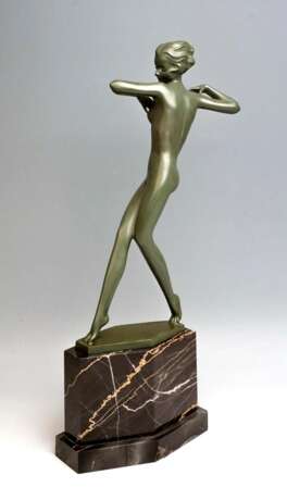 Viennese Art Deco Bronze Dancer by Josef Lorenzl, circa 1920 “Viennese Art Deco Bronze Dancer by Josef Lorenzl, circa 1920”, Vienna Bronze, Josef Lorenzl, Austria, 1920 - photo 3