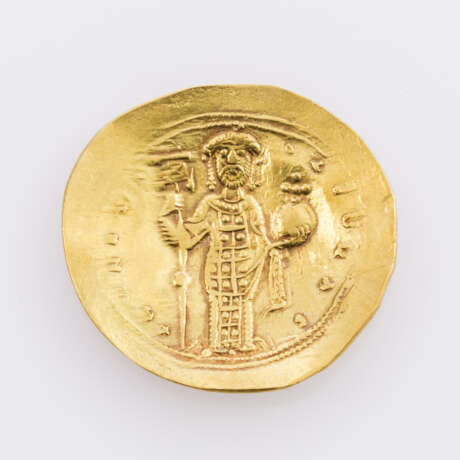 Byzantinisches Reich / Gold - Histamenon 11. Jahrhundertn.Chr. / Constantinopolis, Constantin X.(1059-1067n.Chr.), - фото 2