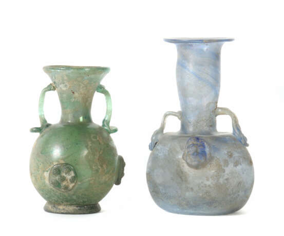 Zwei Vasen ''Scavo'' Wohl Murano - Foto 1