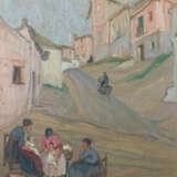 Maler des 20. Jahrhundert ''Südländische Straßenszene'' - photo 1