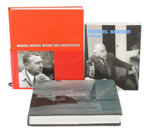 3 Bücher Marcel Breuer Marcel Breuer - Design und Architektur - Foto 1