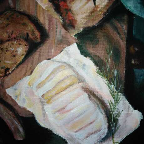 Design Painting “Bread soul”, Canvas, Acrylic on canvas, Realist, Still life, Russia, 2021 - photo 1