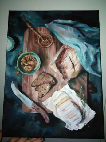 Design Painting “Bread soul”, Canvas, Acrylic on canvas, Realist, Still life, Russia, 2021 - photo 2