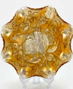 Иризированное стекло. Ваза Open Rose. Imperial, США, карнавальное стекло, ручная работа, 1906-1920 гг.