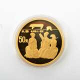 China / Gold - äußerst seltenes und wunderschönes Set der "Coins of Invention and Discovery (5th set)" der Shenyang Mint mit 5 x 50 Yuan aus dem Jahr 1996, - photo 5