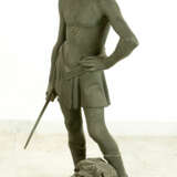 Large bronze sculpture of David with the head of Goliath - Foto 2