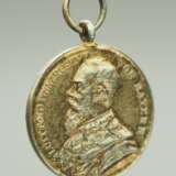 Bayern: Hausritterorden vom Heiligen Georg, Goldene St. Georgs-Medaille 1889 Miniatur. - фото 1
