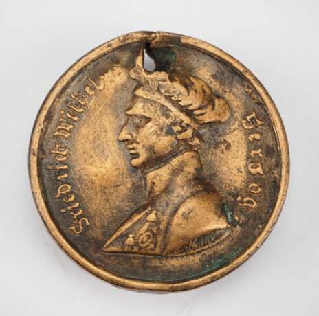 Braunschweig: Waterloo-Medaille - reitende Artillerie. - Foto 1