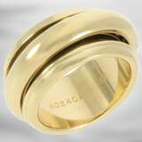 Ring: klassischer Piaget Ring mit drehbarem Mittelteil, 18K Gold - фото 2