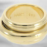Ring: klassischer Piaget Ring mit drehbarem Mittelteil, 18K Gold - Foto 4