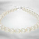 Kette: wertvoller Südsee-Perlenstrang, besonders große Perlen, neuwertig aus Geschäftsauflösung - фото 5
