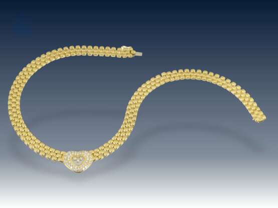 Kette/Collier: äußerst hochwertiges Collier von Chopard "Happy Diamonds", ca. 2,5ct Brillanten - фото 2