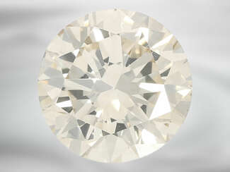 Brillant: loser Brillant, ca.1,31ct, cape-very light fancy/VS