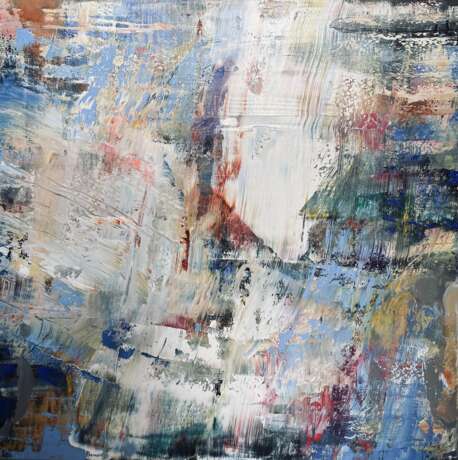 Painting “Beautiful every time III”, Canvas, Oil paint, Abstract Expressionist, Landscape painting, Moldova, 2021 - photo 1
