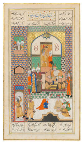 BAHMAN ENTHRONED AT COURT - фото 1