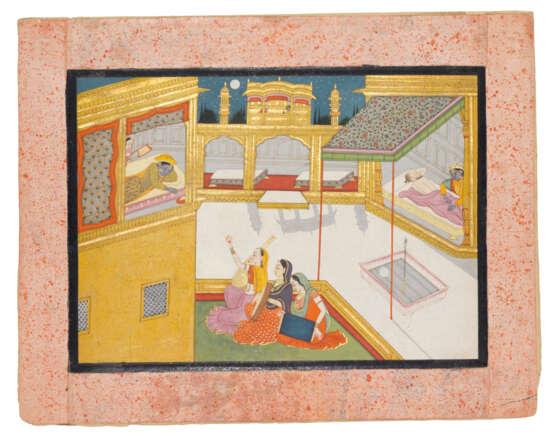 AN ILLUSTRATION TO A BHAGAVATA PURANA SERIES: SUDAMA PUT TO BED - фото 1