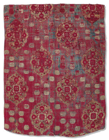 A SILK BROCADE PANEL (KEMHA) - photo 1