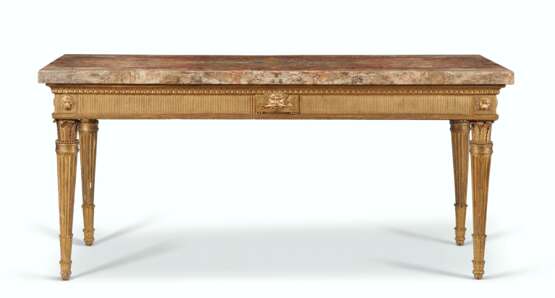 A NORTH ITALIAN GILTWOOD SIDE TABLE - Foto 1