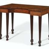 Mayhew & Ince. A GEORGE III MAHOGANY, SATINWOOD, MARQUETRY AND GON&#199;ALO ALVES SIDE TABLE - photo 3