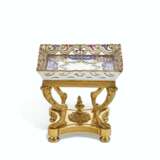 Sèvres Porcelain Factory. AN ORMOLU-MOUNTED SEVRES PORCELAIN `FRISES RICHES` PIERCED TRAY (PLATEAU CARREE `A JOURE`) - photo 2