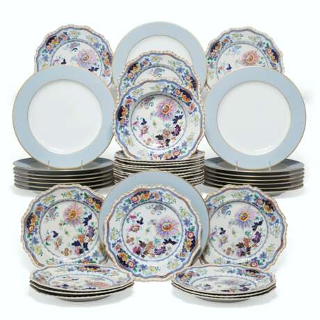 A HICKS & MEIGH `STONE CHINA` CHINOISERIE PART SERVICE - Foto 1