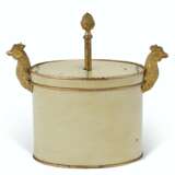 AN EMPIRE ORMOLU AND T&#212;LE-PEINTE EGG CODDLER - photo 3