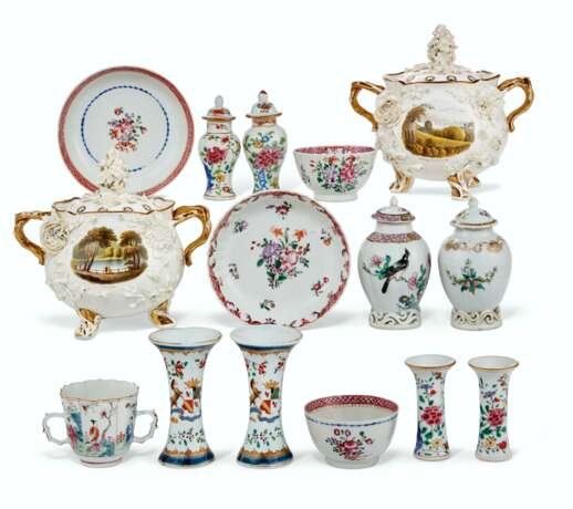 A SELECTION OF ENGLISH AND CHINESE EXPORT PORCELAIN - photo 1