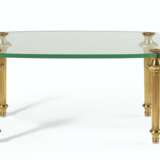 Jansen, Maison. Guerin, P. E.. A GLASS AND GILT-METAL LOW TABLE - фото 1