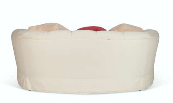 AN UPHOLSTERED TWO-SEAT SOFA - фото 4