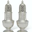 A PAIR OF GEORGE II SILVER CASTERS - Auction archive