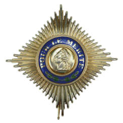 Preussen: Orden Pour le Mérite, für Militärverdienste, Bruststern - Ausstellungsstück.