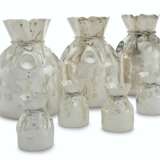 Asprey & Co.. A GROUP OF SEVEN SILVER-PLATED VASES - photo 1
