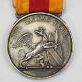 Baden: Silbernen Karl Friedrich Militär Verdienst Medaille, Modell 1849 - Ley. - photo 2