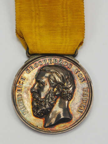 Baden: Silberne Zivilverdienstmedaille, Friedrich I. (1882-1908). - photo 1