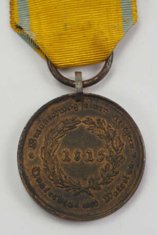 Braunschweig: Waterloo-Medaille. - photo 2