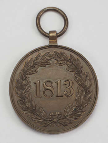 Hannover: Kriegsdenkmünze für die Freiwilligen von 1813. - Foto 2