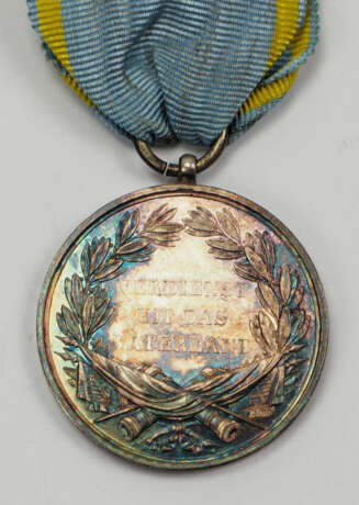 Sachsen: Militär-St. Heinrichs Orden, Silberne Medaille. - фото 3