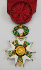 Frankreich : Orden der Ehrenlegion, 9. Modell (1870-1951), Offizierskreuz.