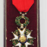 Frankreich : Orden der Ehrenlegion, 9. Modell (1870-1951), Ritterkreuz, im Etui - Luxusausführung. - фото 1