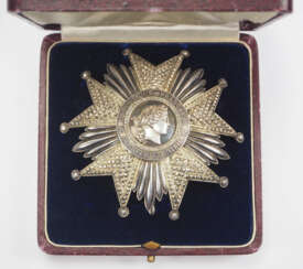 Frankreich : Orden der Ehrenlegion, 11. Modell (seit 1962), Komtur Stern, im Etui - Luxusausführung.